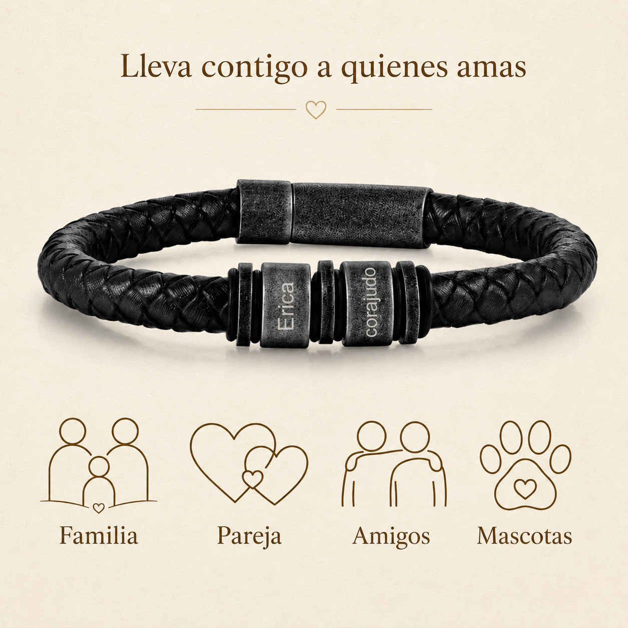 Pulsera Lazos Eternos – Personalizada