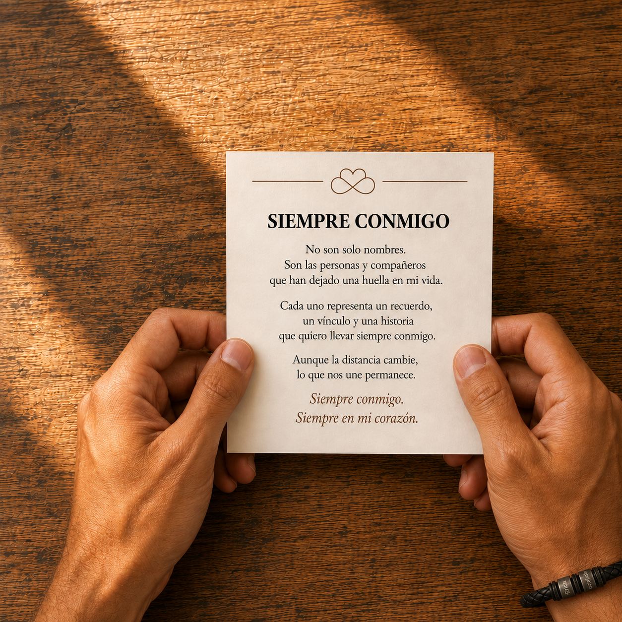 Pulsera Lazos Eternos – Personalizada