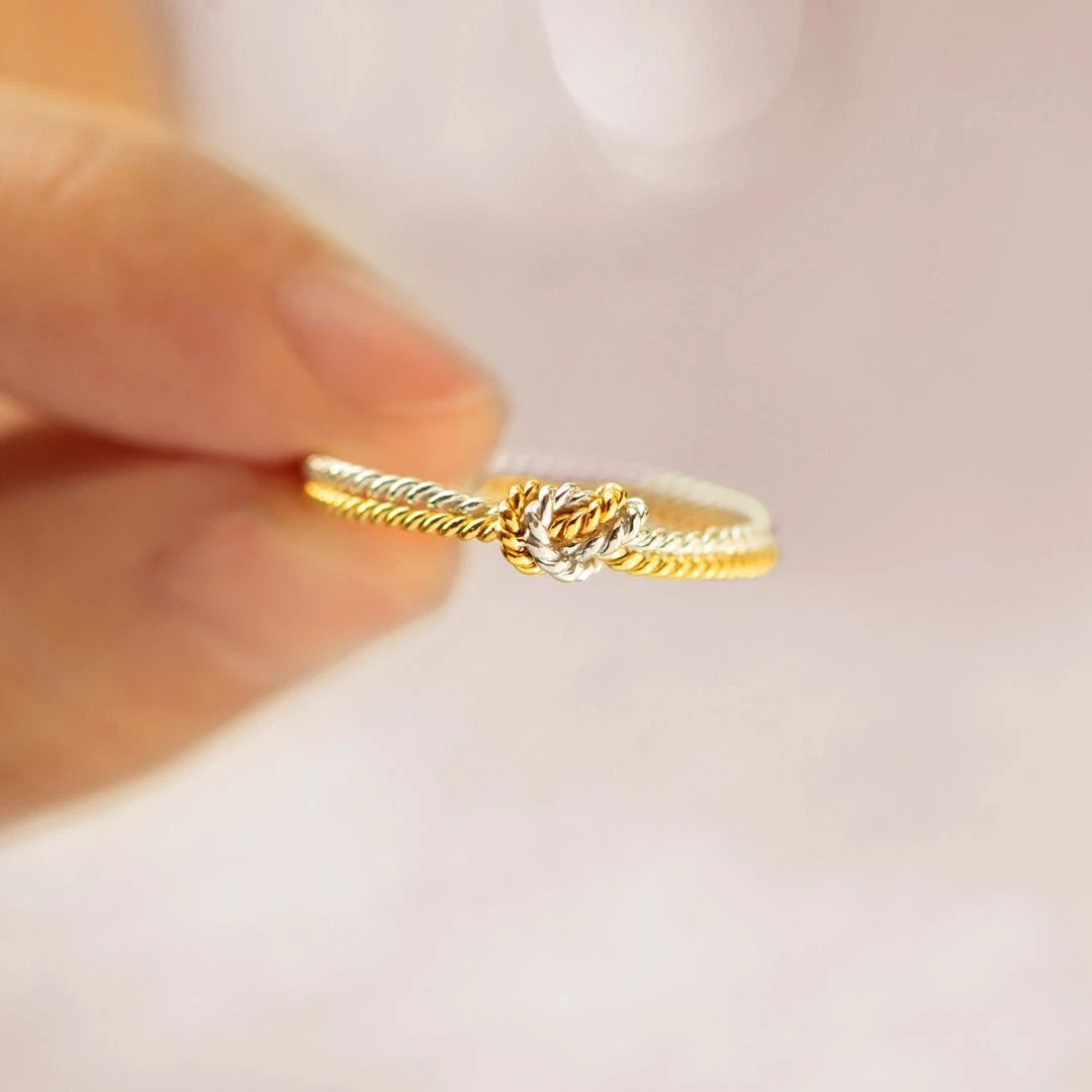 Anillo Nudo Trenzado – Destinos Entrelazados