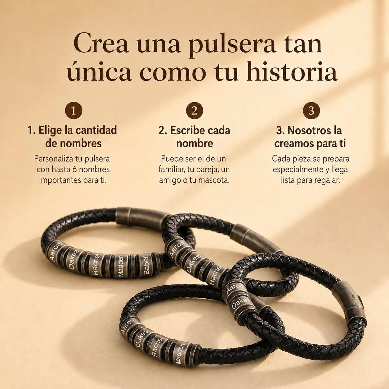 Pulsera Lazos Eternos – Personalizada