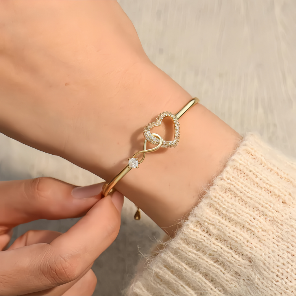 Pulsera Corazón Infinity