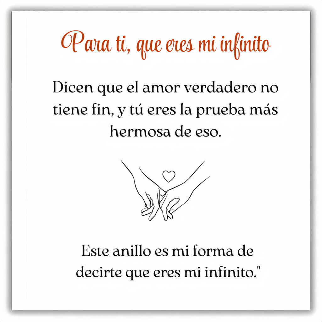 Anillo Amor Infinito