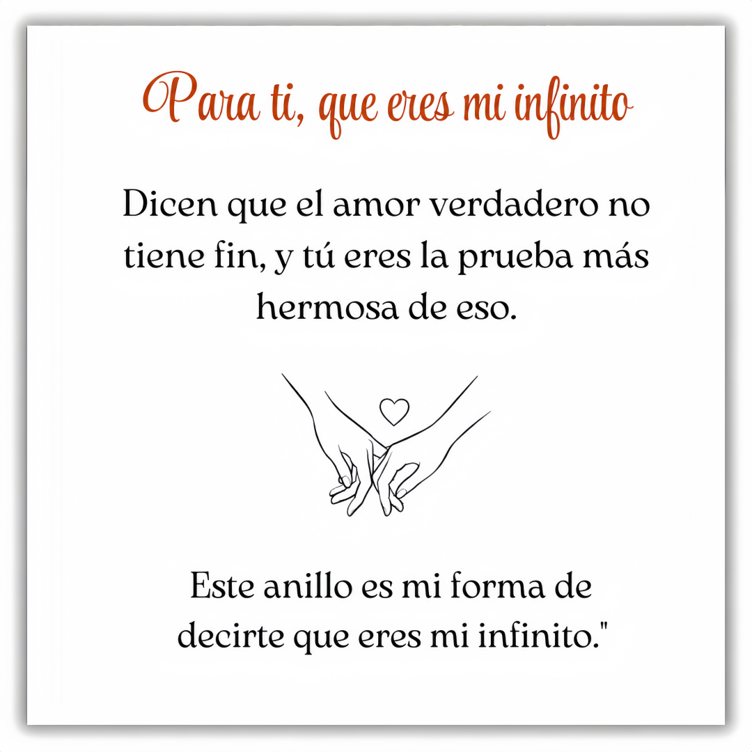 Anillo Amor Infinito