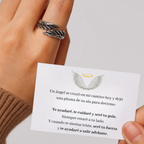 Anillo Alas de Ángel - Personalizable con Nombre