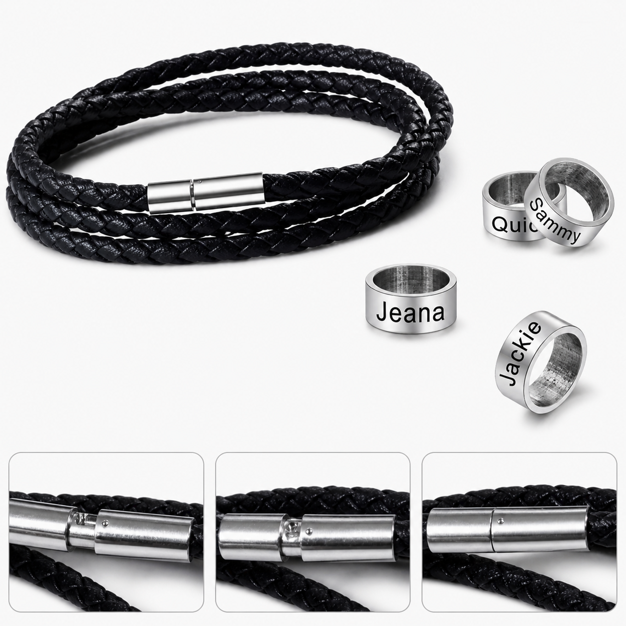 Pulsera Family - Personalizada con nombres