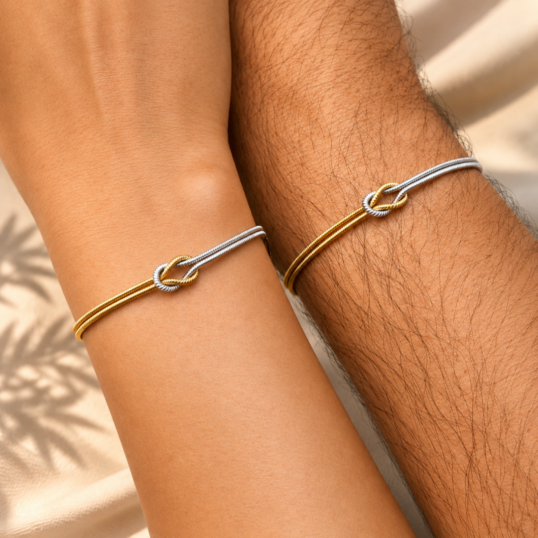 Pulsera Nudo Eterno — “Lo que nos une”