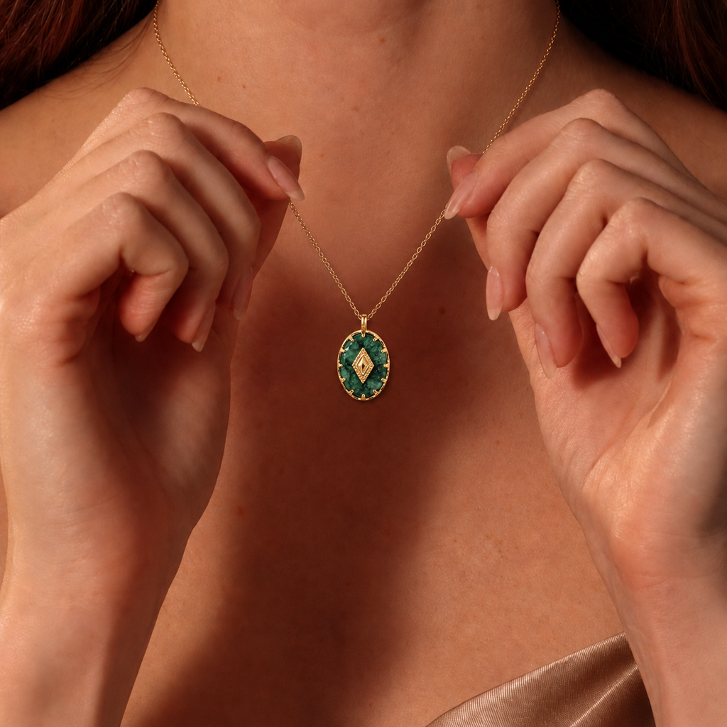 African Turquoise Necklace