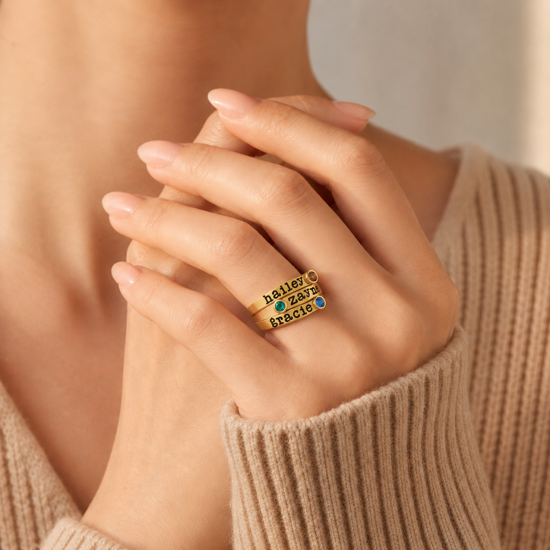 Anillo Mi Mundo - Personalizado
