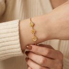 Pulsera Flores Eternas - Personalizable
