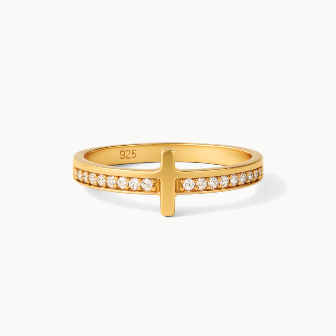 Anillo Confía en Dios