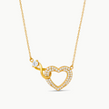 Collar Corazón Infinity