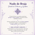 Collar Nudo de Bruja Protector