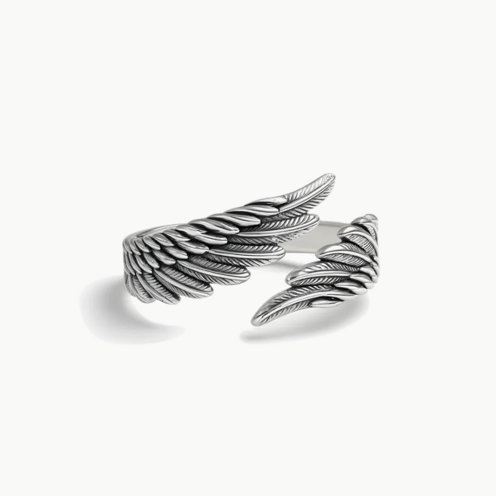 Anillo Alas de Ángel - Personalizable con Nombre