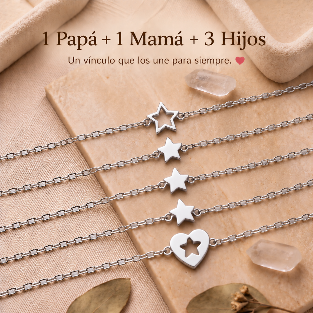 Set Familia de Estrellas y Amor