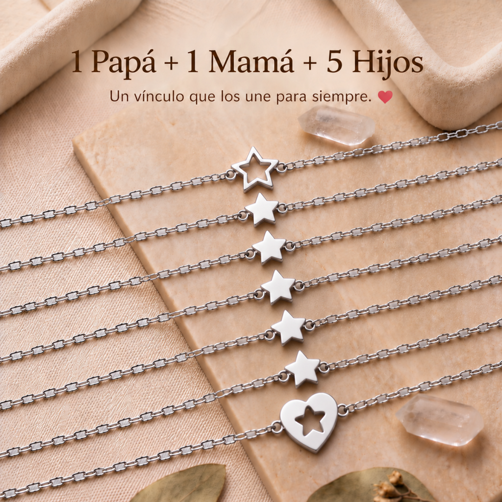 Set Familia de Estrellas y Amor