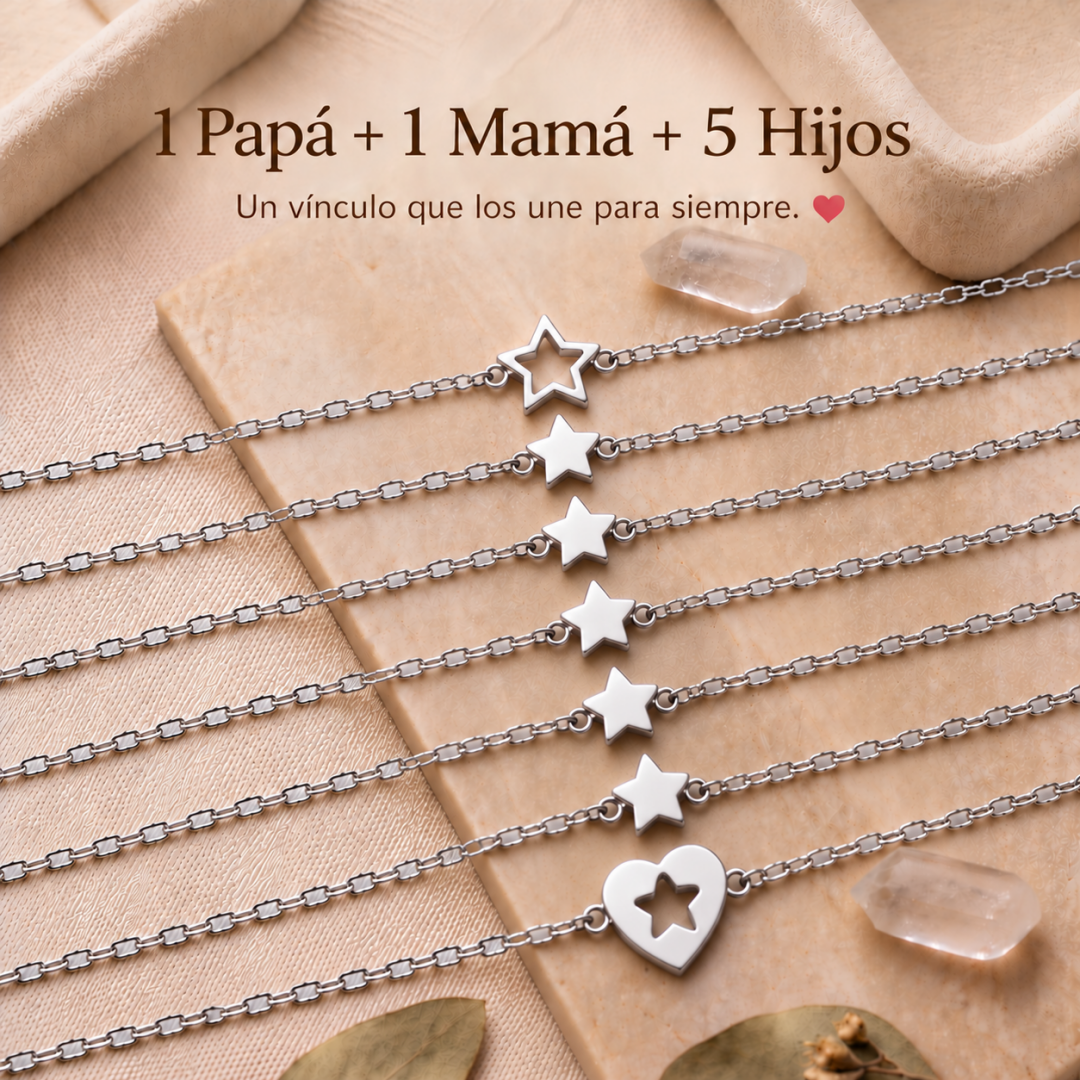 Set Familia de Estrellas y Amor