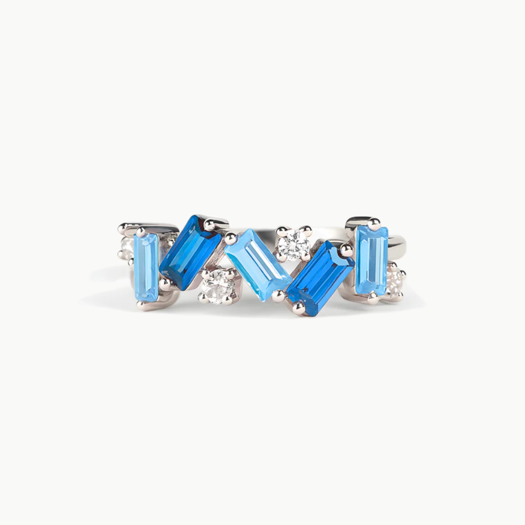 Anillo Serenidad Azul - Amor Propio