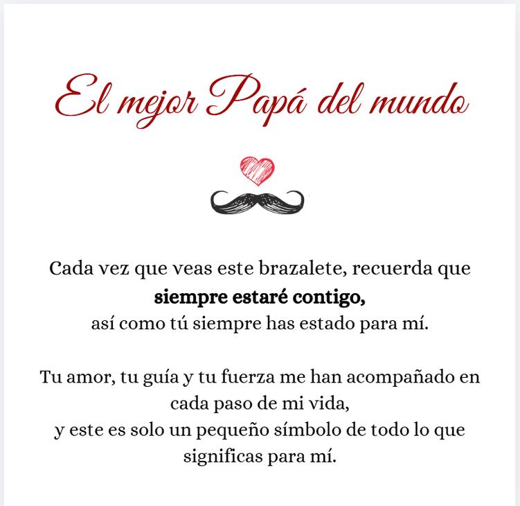 Pulsera Nudo Eterno para Papá | Regalo Especial Día del Padre