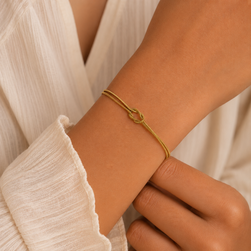 Pulsera Nudo Eterno — “Símbolo del amor”