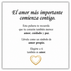 Pulsera Amor Propio – Cuida Tu Corazón