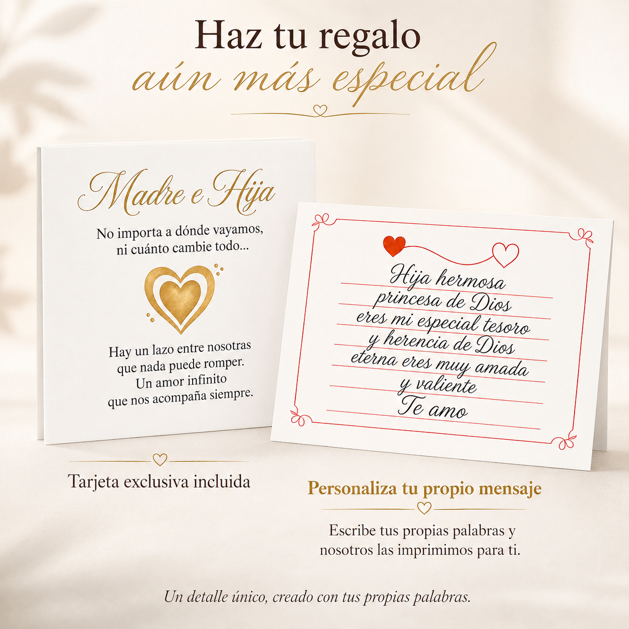 Set Amor Eterno – Madre e Hija