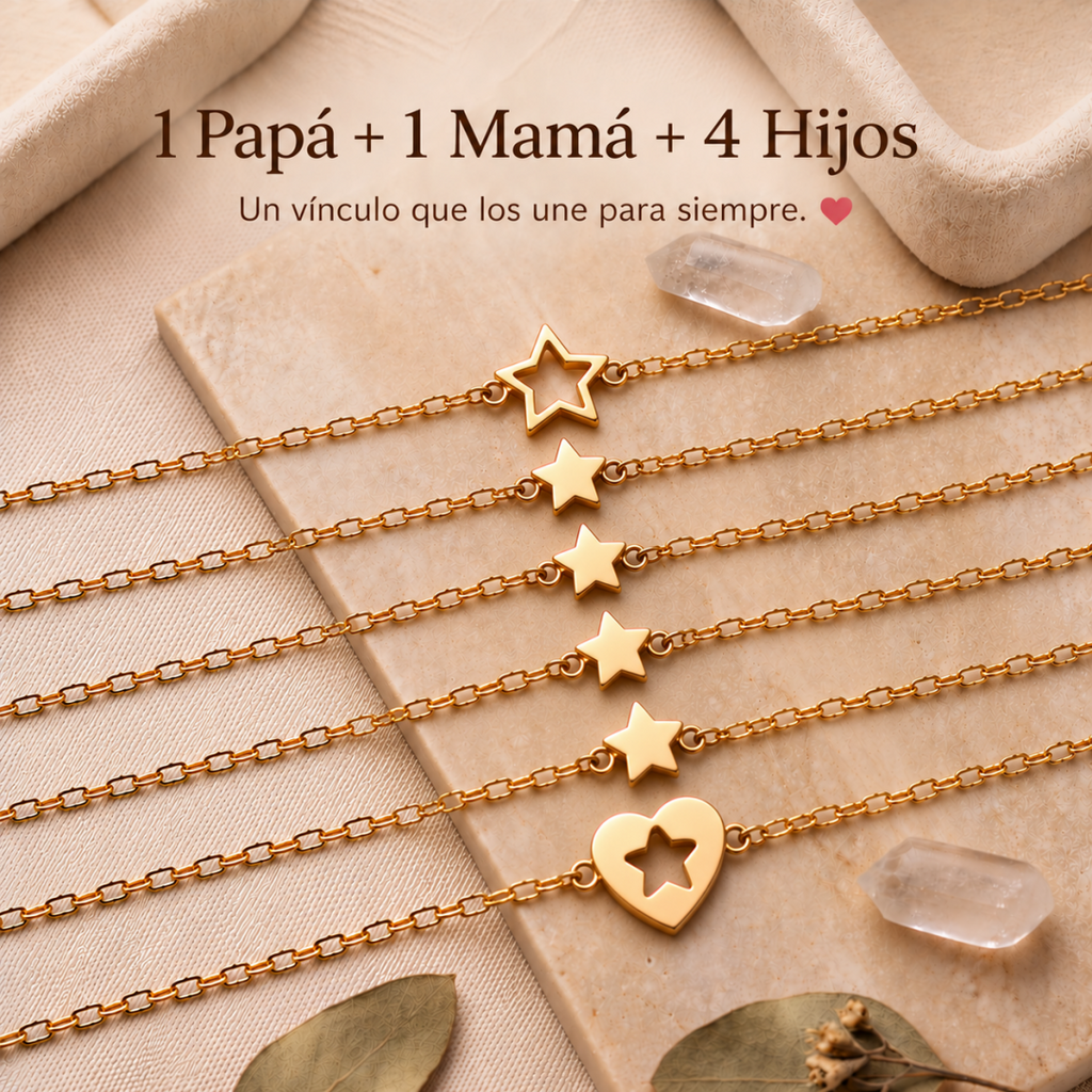 Set Familia de Estrellas y Amor