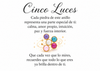 Anillo Cinco Luces — “Todo lo que eres”