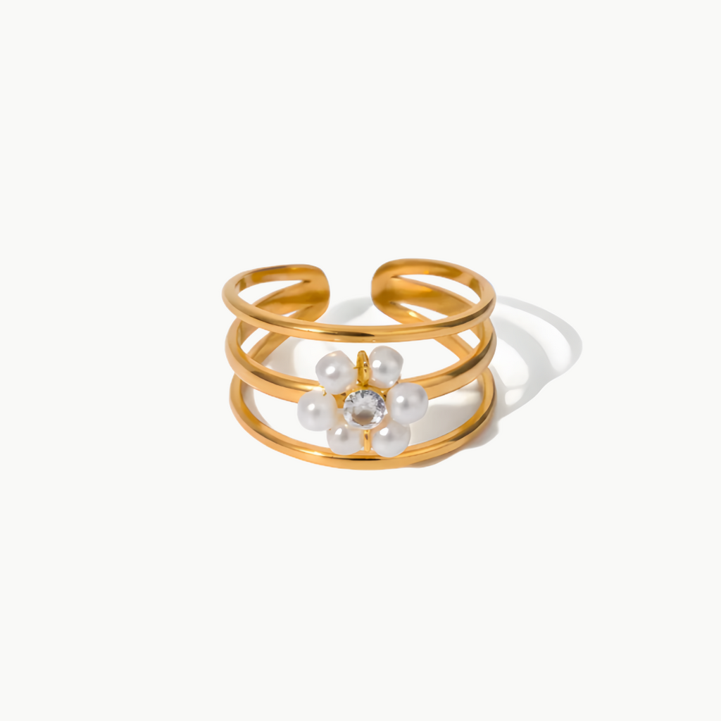 Anillo Flor de Perla