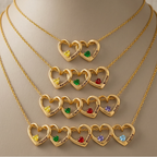Collar Corazones Entrelazados — “Lo que nos une”