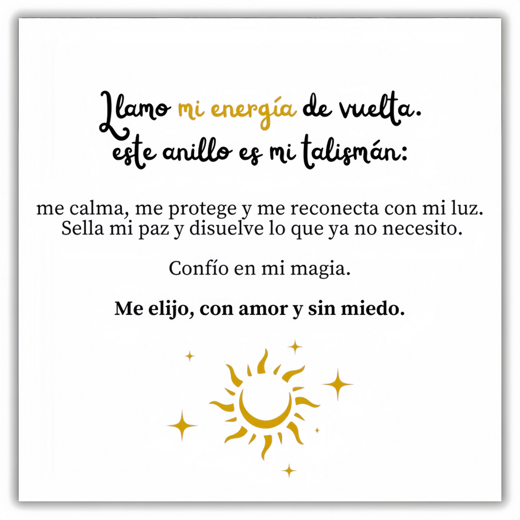 Anillo Energía Divina
