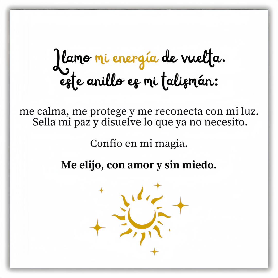 Anillo Energía Divina
