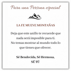 Anillo Aventura - Amor y Amistad