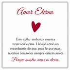 Collar Amor Eterno - Personalizados