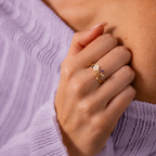 Anillo"Flores de Primavera"