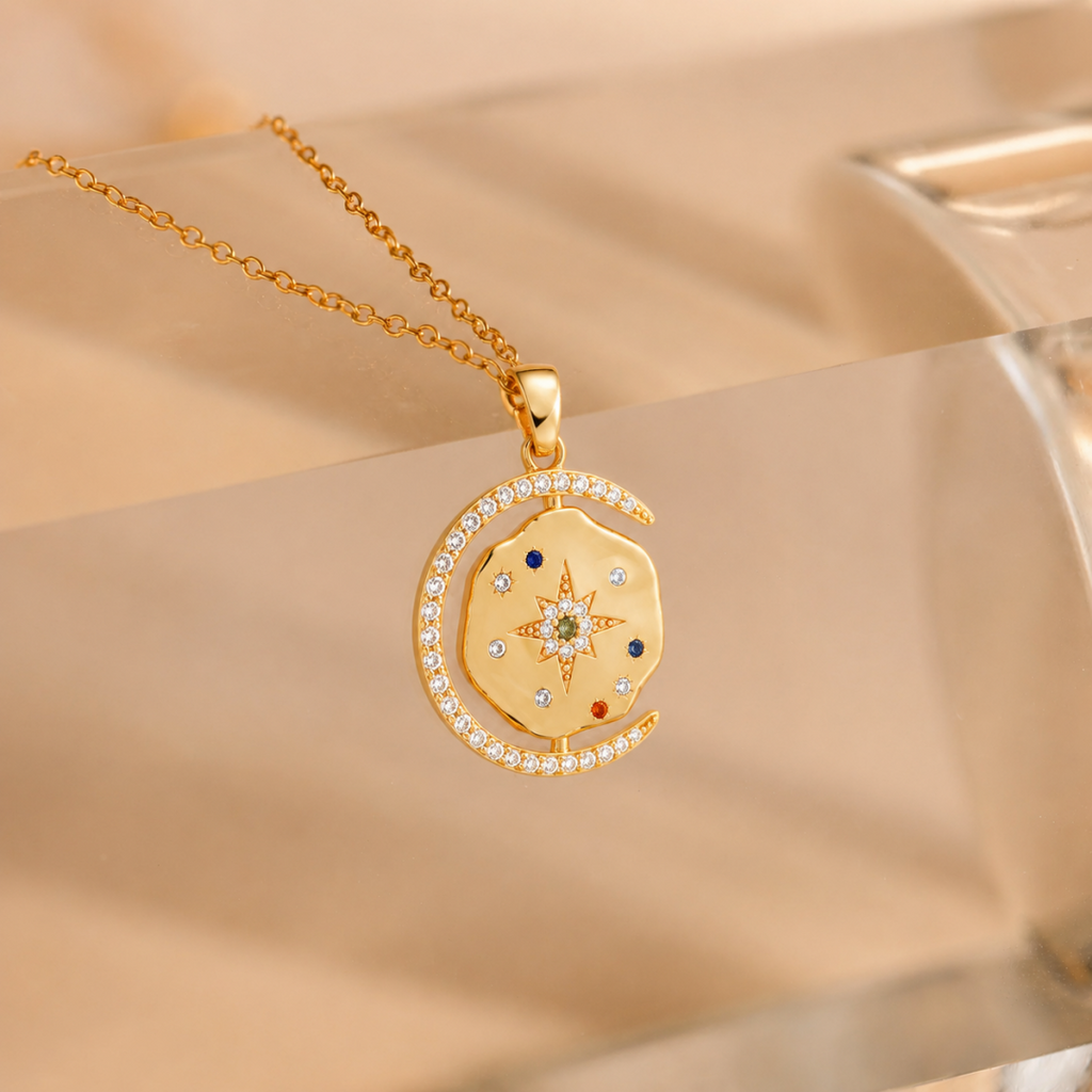 Collar Mi Sol, Luna y Estrellas