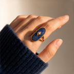 Anillo Intuición de Lapislázuli