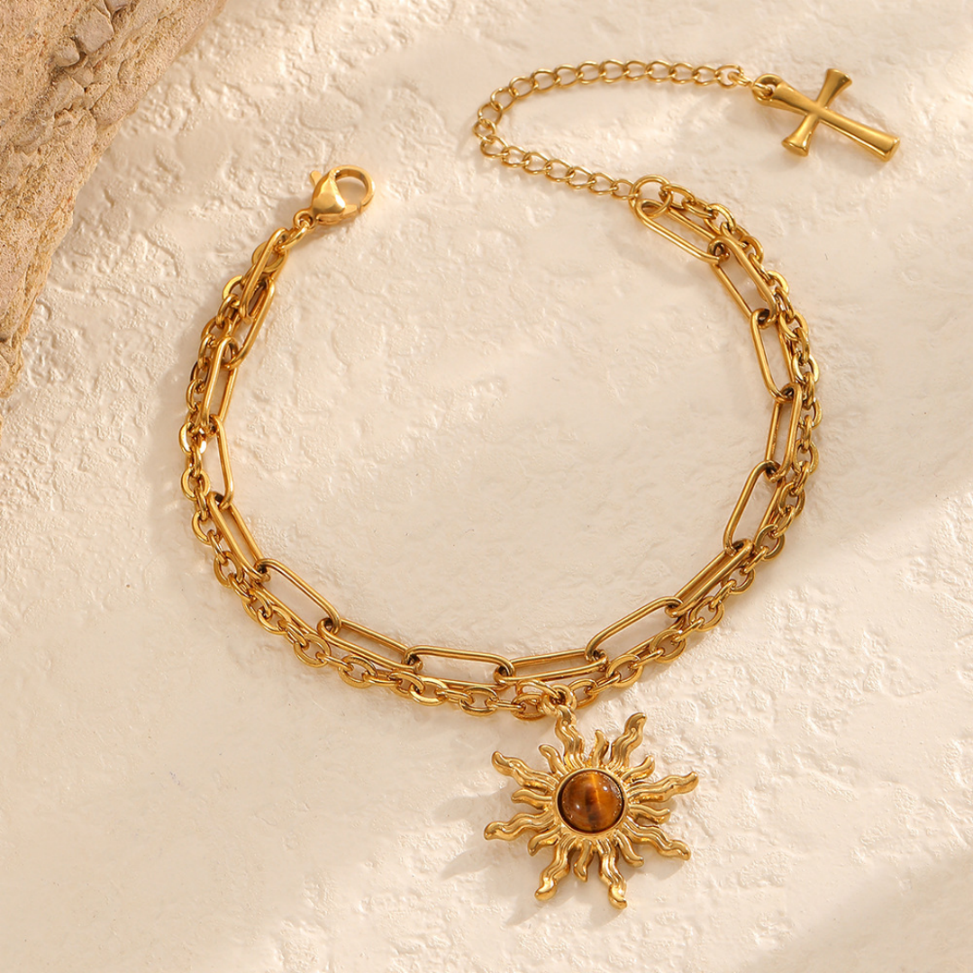 Pulsera Amuleto de Triple Protección