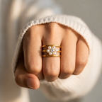 Anillo Flor de Perla