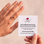Anillo Vínculo Eterno – Dos Piedras de Nacimiento