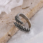 Anillo Alas de Ángel - Personalizable con Nombre
