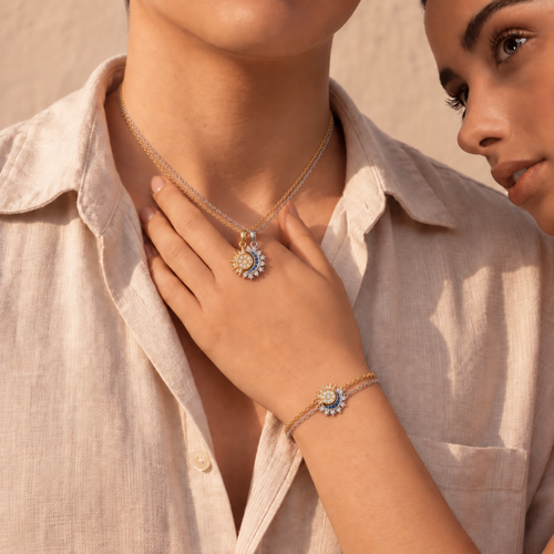 Set Completo Sol y Luna – 2 Collares + 2 Pulseras