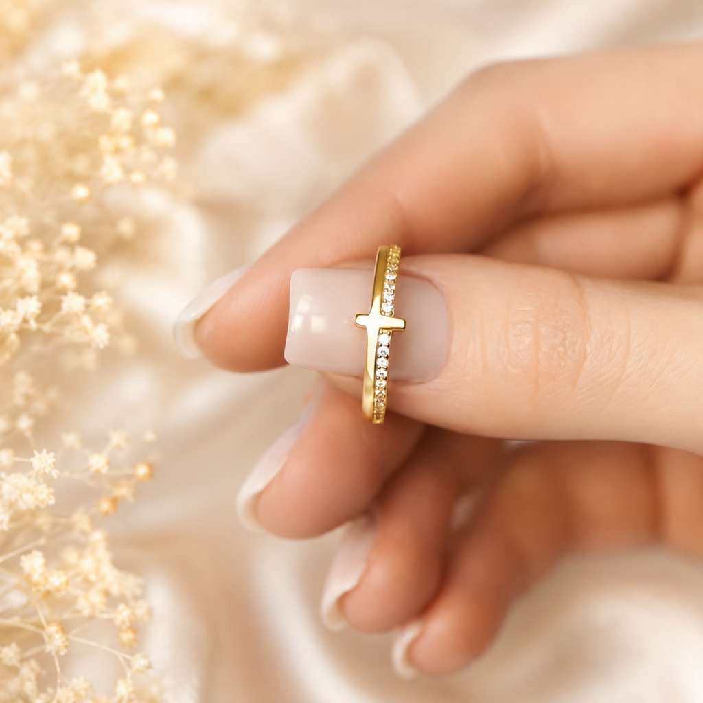 Anillo Confía en Dios