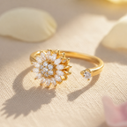Anillo Girasol - Amor y Amistad