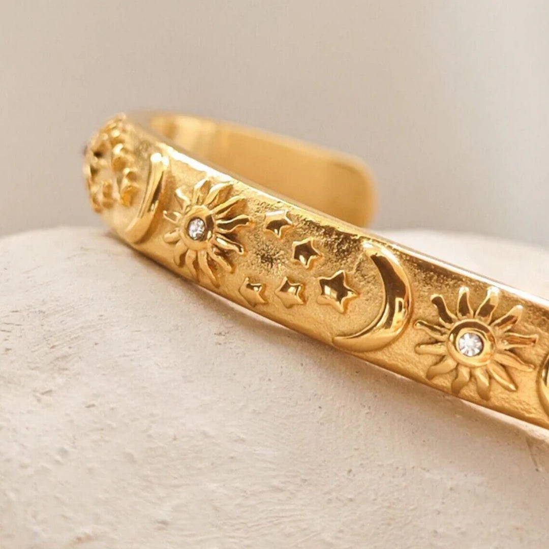 Pulsera Sol, Luna y Estrellas
