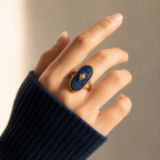 Anillo Intuición de Lapislázuli