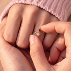 Anillo Vínculo Eterno – Dos Piedras de Nacimiento