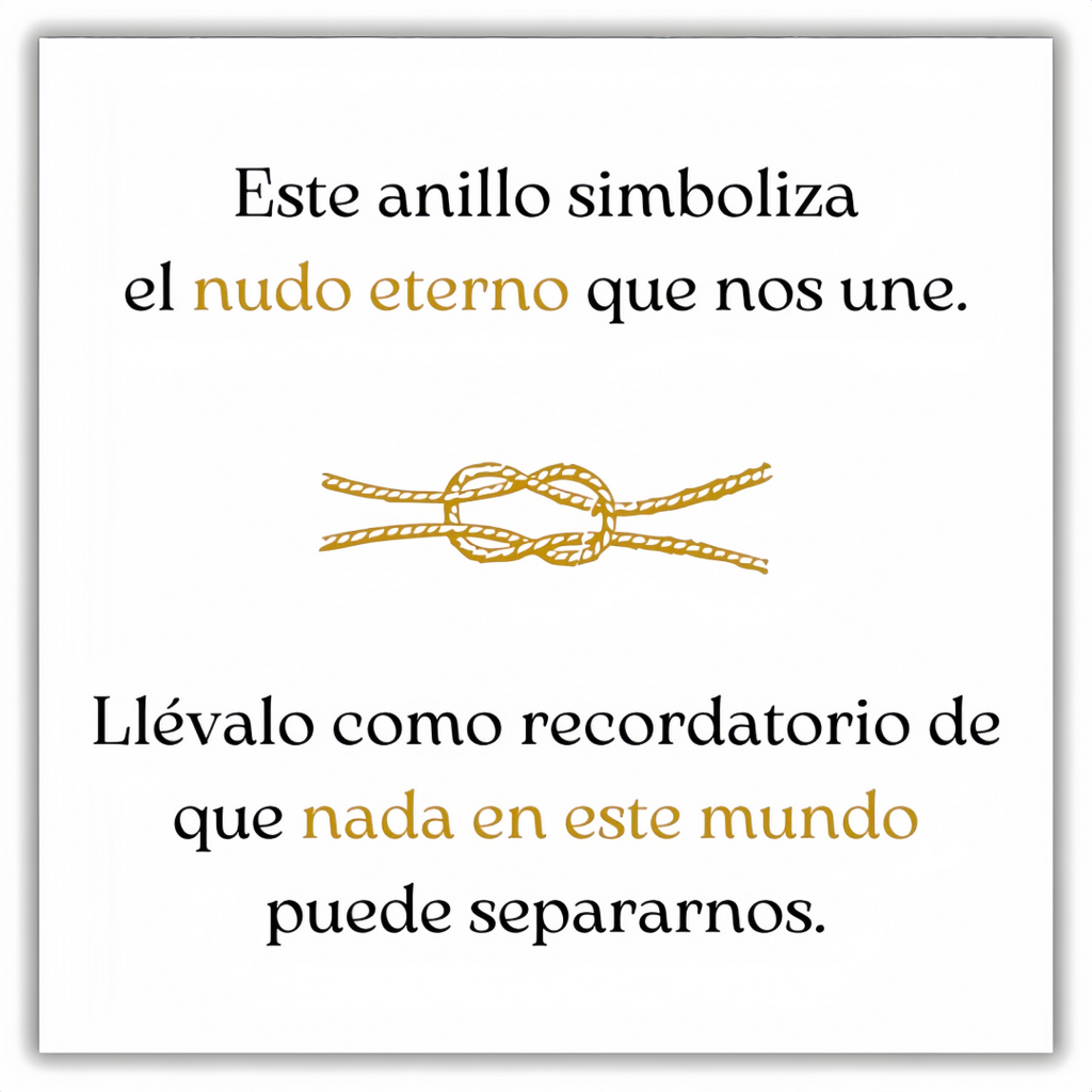 Anillo Nudo Eterno