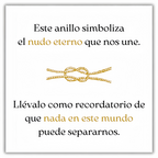 Anillo Nudo Eterno
