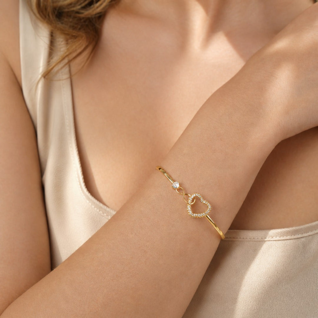 Pulsera Corazón Infinity