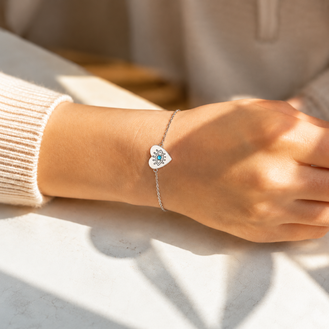Pulsera Corazón Protector